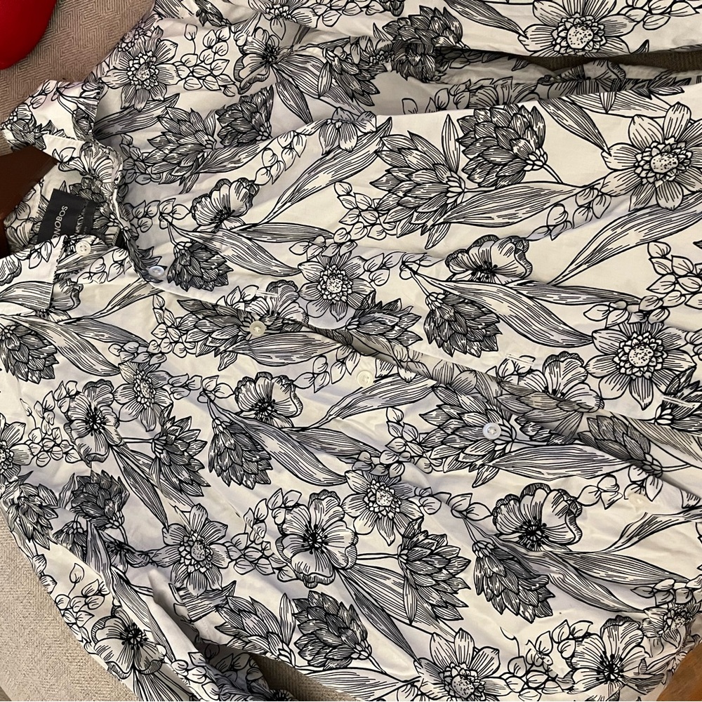 Bonobos Patterned Button-Down Shirt - image 3